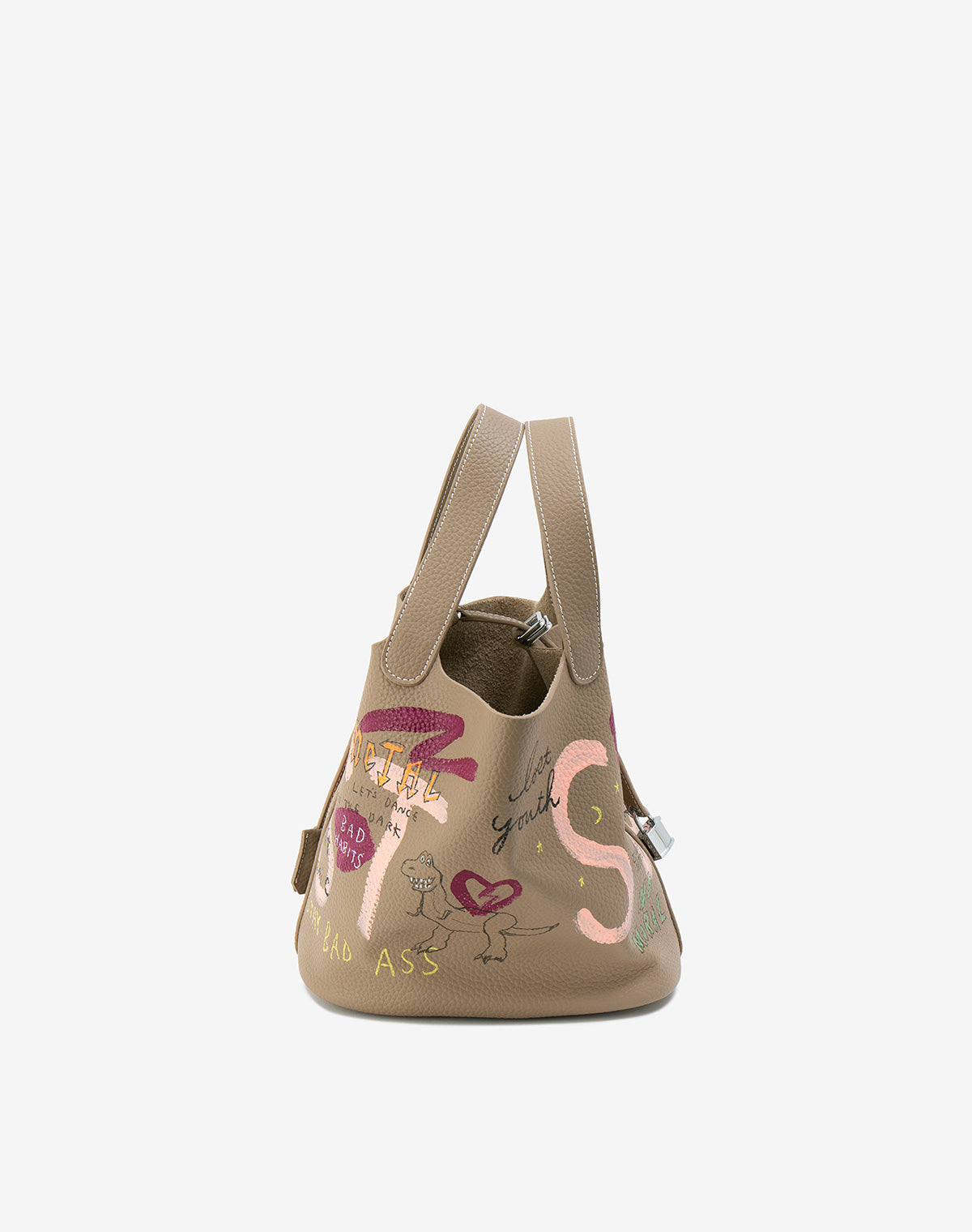 Cube Bag / size L / Beige – guernika official online shop