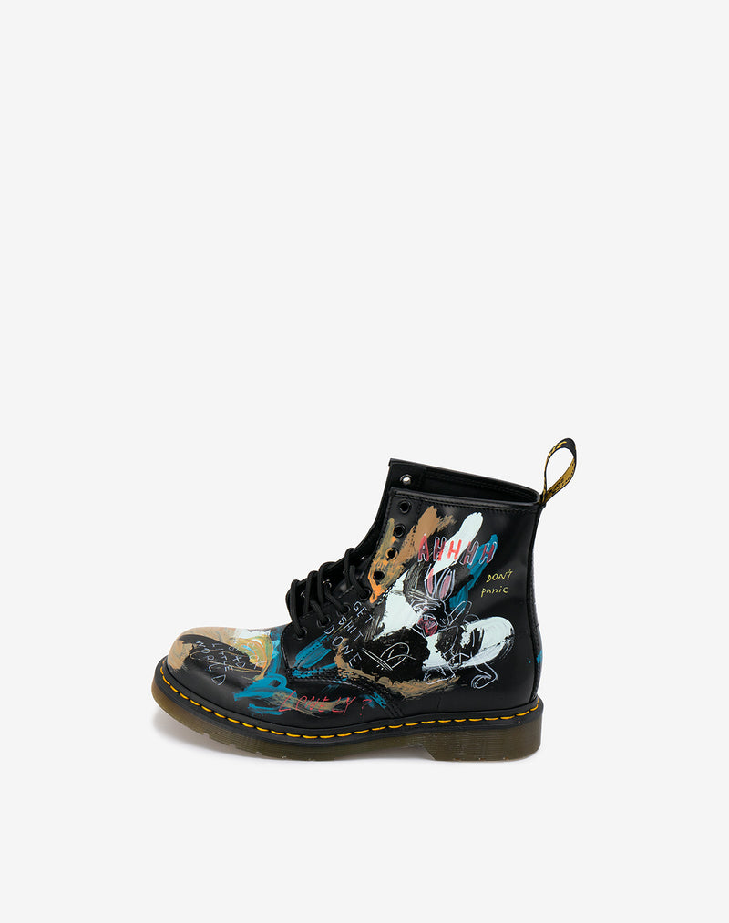 Hand Painted Leather Boots
