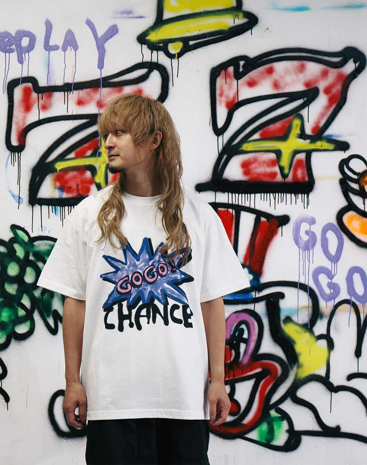 【GUERNIKA×JUGGLER】JUGGLER T-shirt / GOGO!CHANCE