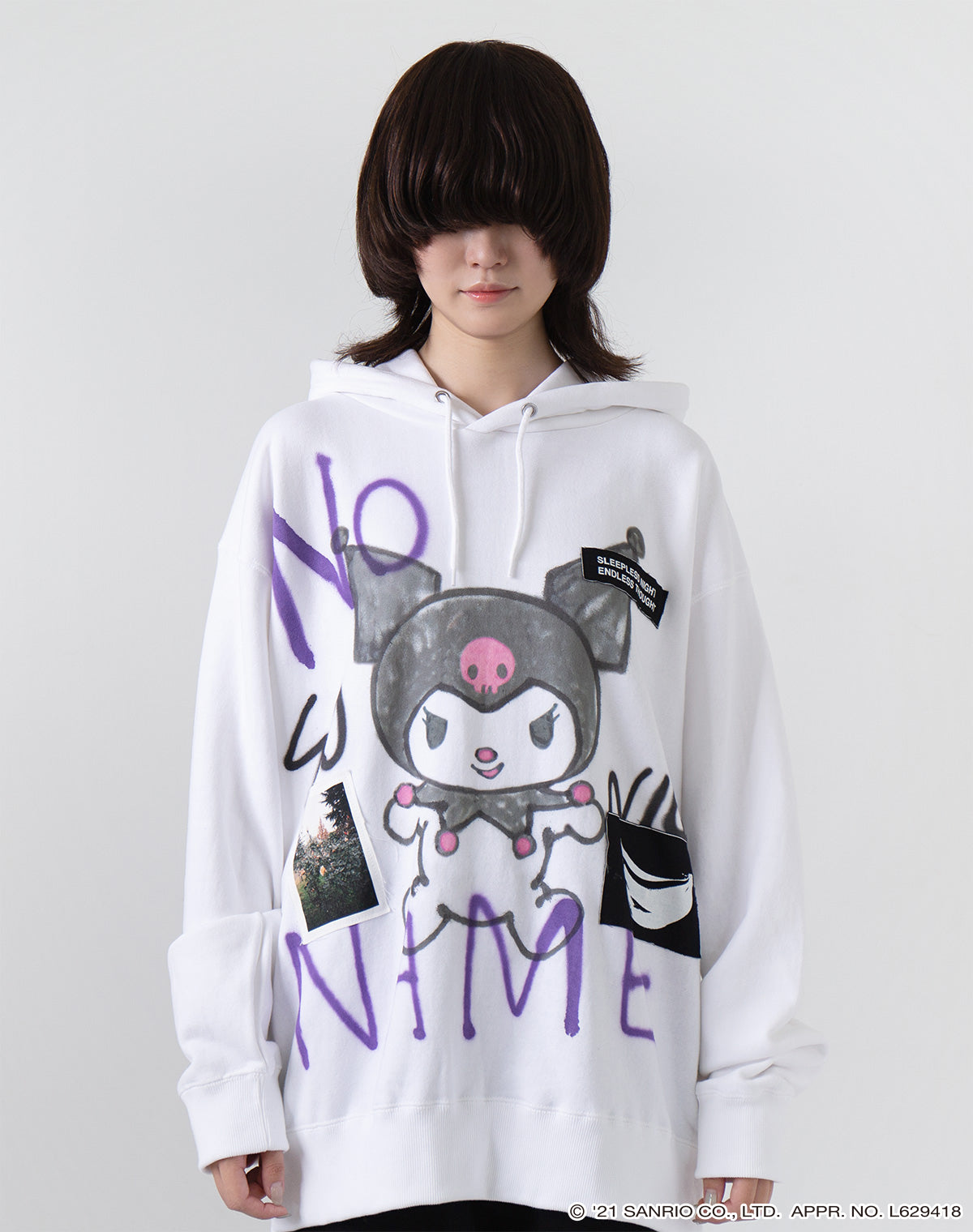 【guernika×Sanrio characters】Hand Painted Hoodie / クロミ – guernika official  online shop