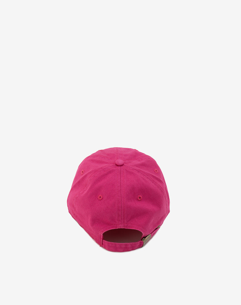 Fat Logo Cap / Hot Pink