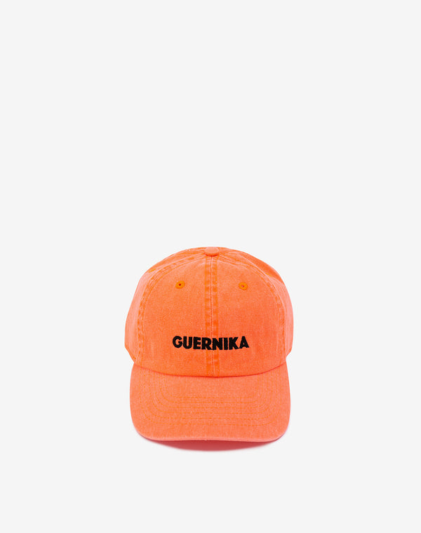 Fat Logo Cap / Neon Orange