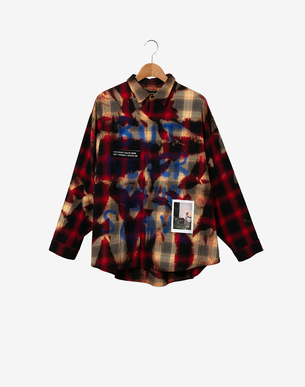 guernika チェックシャツ Cat Check Shirt / Red – guernika official online shop