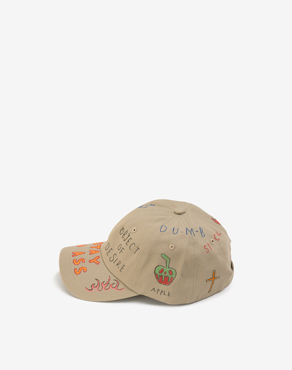 Hand Painted Cap / Khaki – guernika official online shop