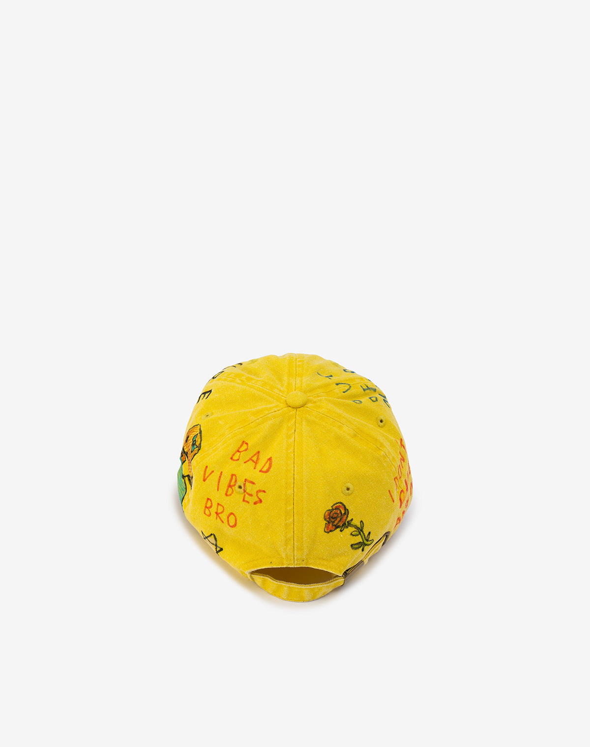 Hand Painted Cap / Pigment Yellow – guernika official online shop