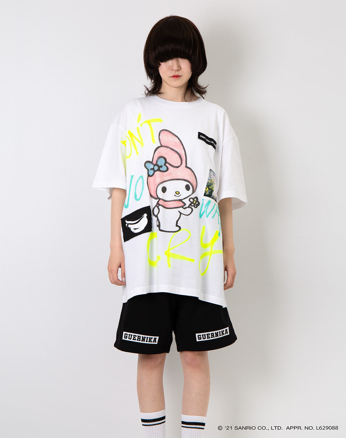 guernika×Sanrio characters】Hand Painted T-shirt / マイメロディ – guernika  official online shop