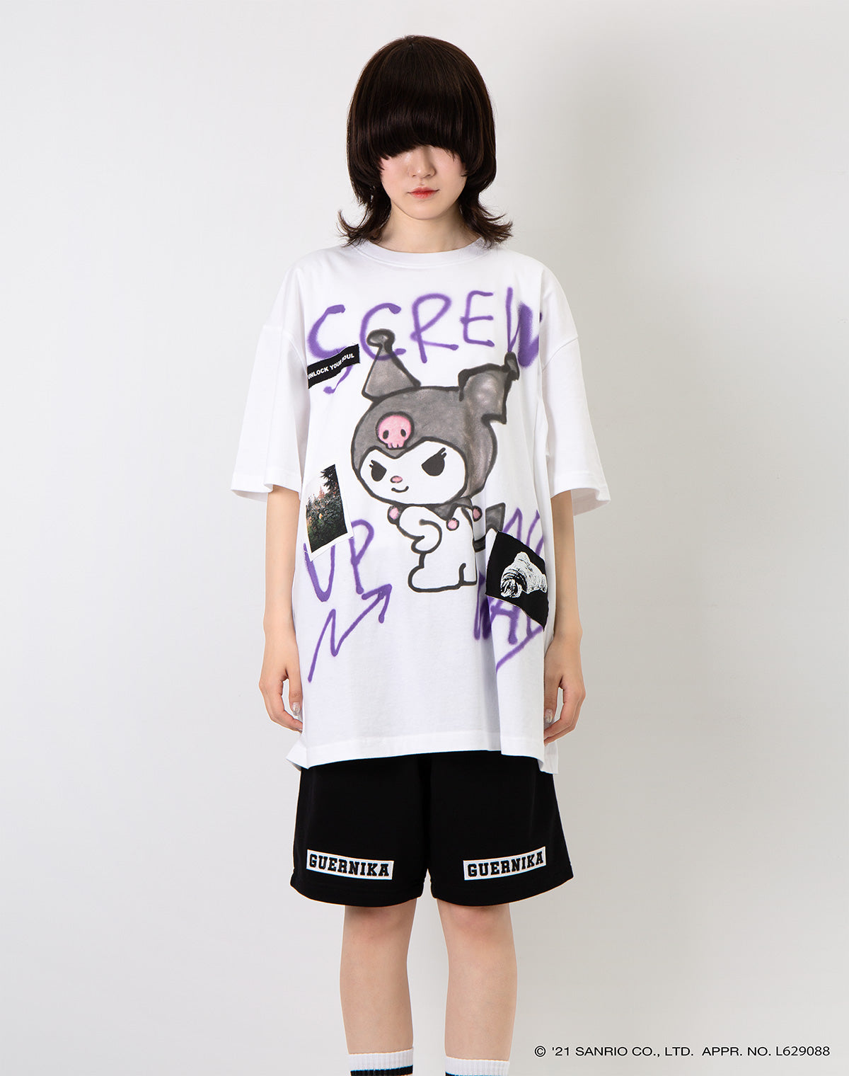 guernika×Sanrio characters】Hand Painted T-shirt / クロミ – guernika official  online shop