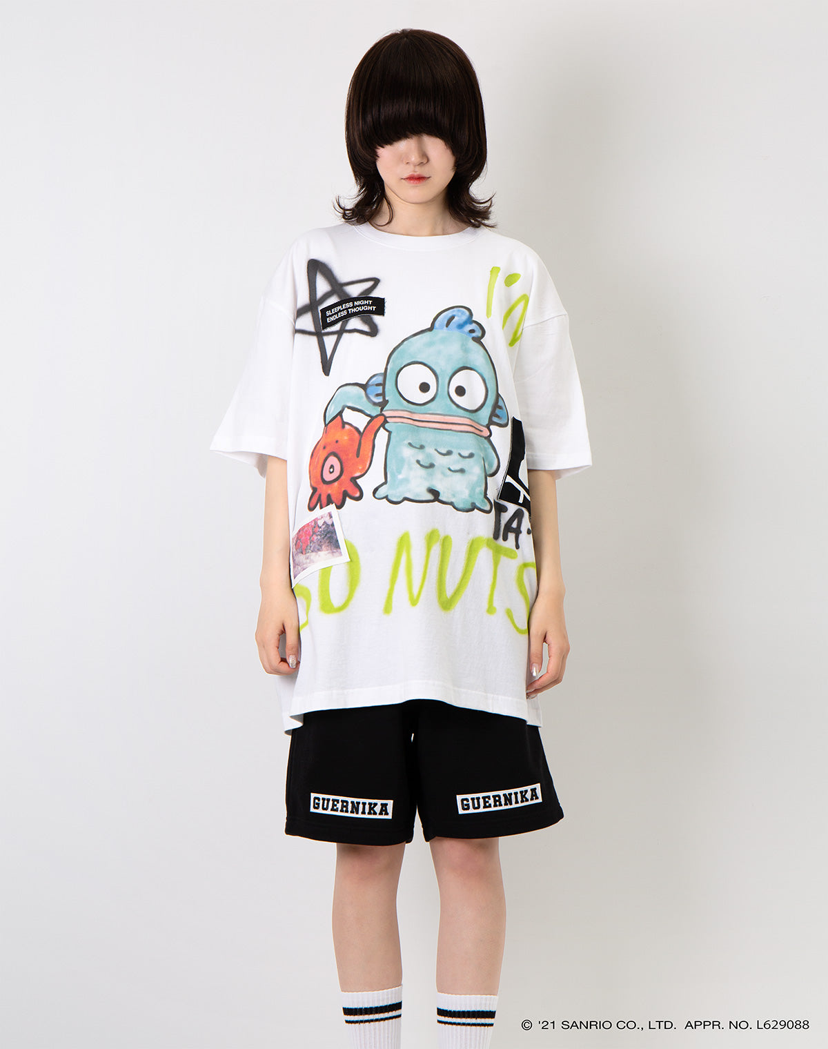 guernika×Sanrio characters】Hand Painted T-shirt / ハンギョドン – guernika  official online shop