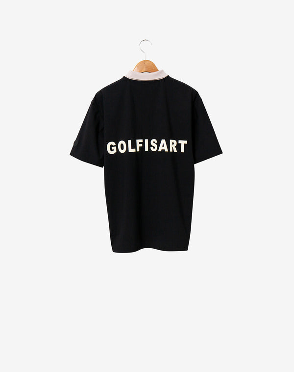 GOLFISART Polo Shirt / Black