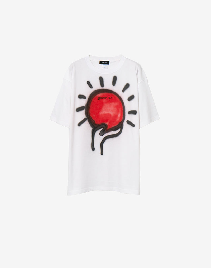 Graffiti Spray T shirt / Sun