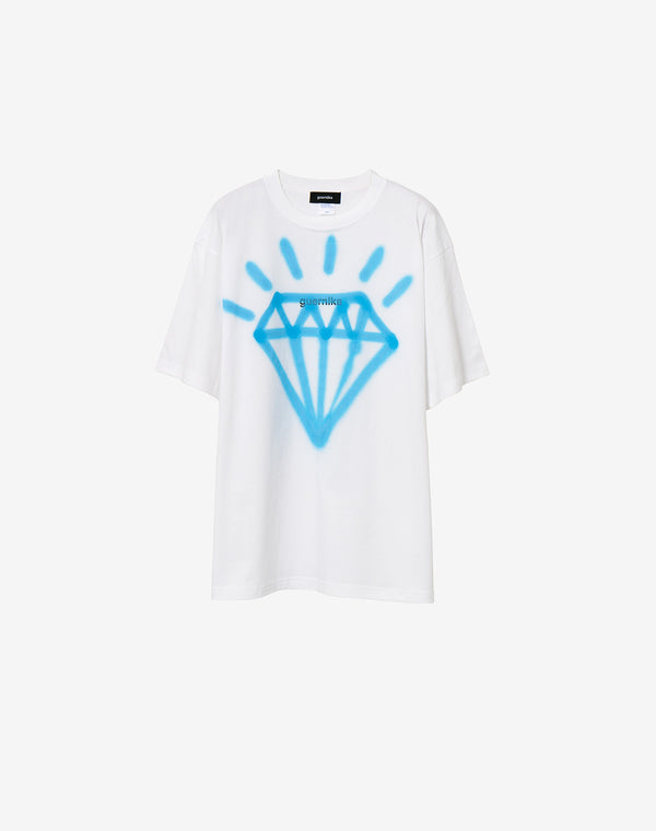 Graffiti Spray T shirt / Diamond