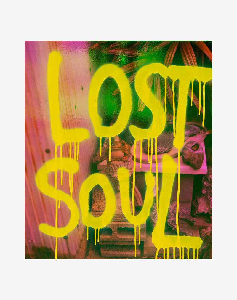 Graffiti Spray T shirt / Lost Soul