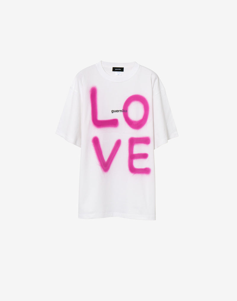 Graffiti Spray T shirt / Love