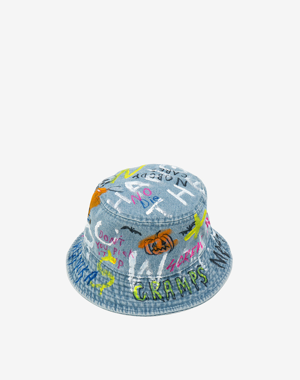 guernika ペイント　ハット Hand Painted Hat / Denim Blue – guernika official online shop