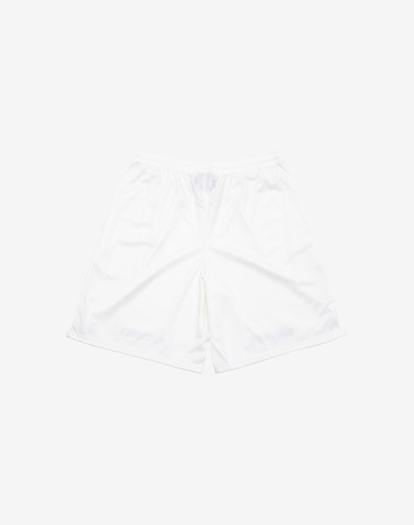 Mesh Shorts / White