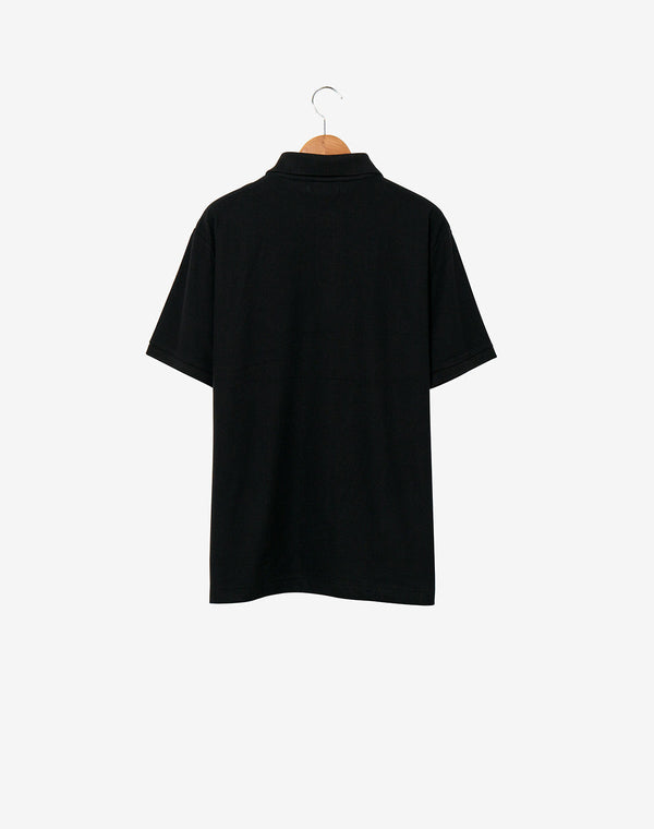 Paint Polo Shirt / Black