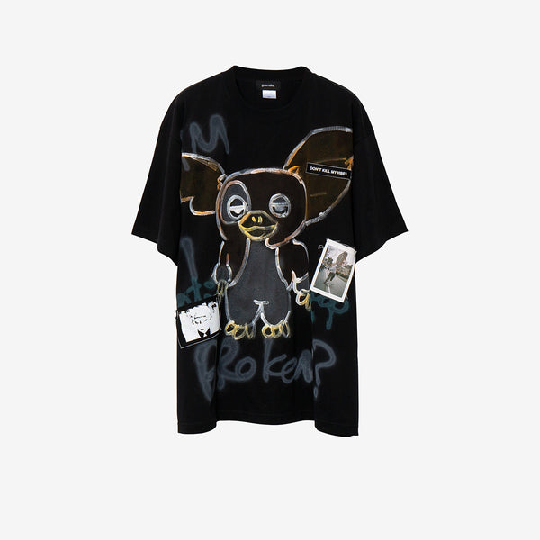 お歳暮 のし Hand shop online official guernika – Black / T-shirt Painted トップス